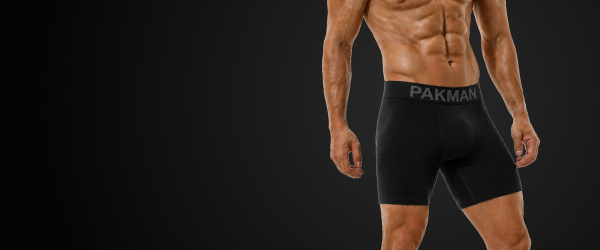 PAKMAN men's performance boxer briefs