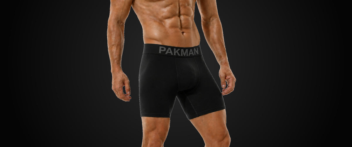 PAKMAN men's performance boxer briefs