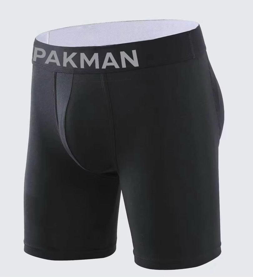 PAKMAN Performance Boxer Brief in black, product detail